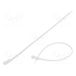 200 pcs : FIX-M-4.8X300/N - Cable tie, with a hole for screw mounting, L: 300mm, W: 4.8mm