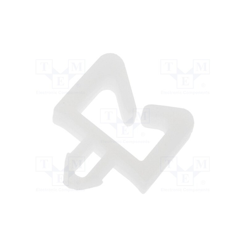 100 pcs : FIX-MWS-1 - Snap handle, polyamide, Int.width: 6.3mm, natural, UL94V-2