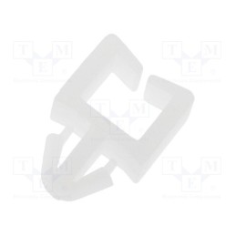 50 pcs : FIX-MWS-13 - Snap handle, polyamide, Int.width: 4.3mm, natural, UL94V-2