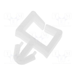 100 pcs : FIX-MWS-13L - Snap handle, polyamide, Int.width: 5.6mm, natural, UL94V-2