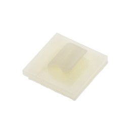 1 Bag of 50 - HellermannTyton Natural Nylon Cable Clip, 5mm Max. Bundle