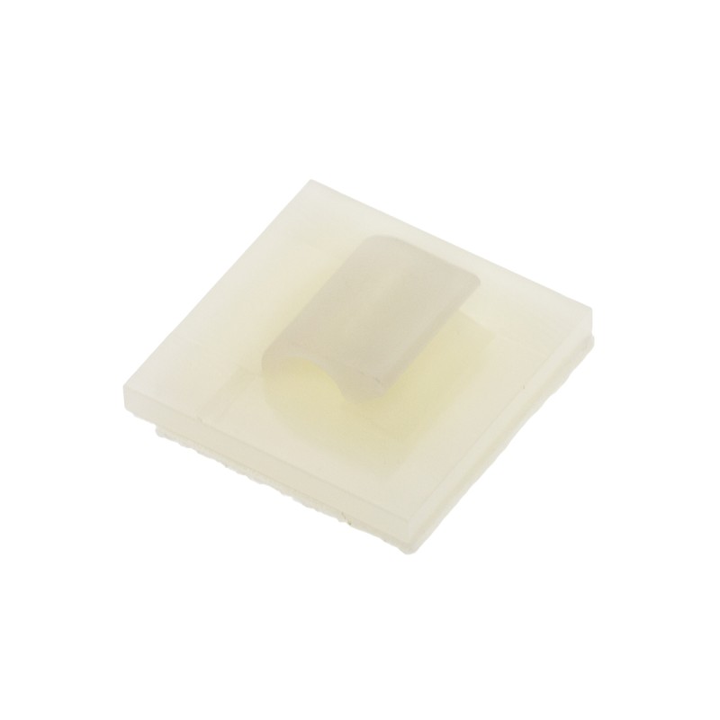 1 Bag of 50 - HellermannTyton Natural Nylon Cable Clip, 5mm Max. Bundle