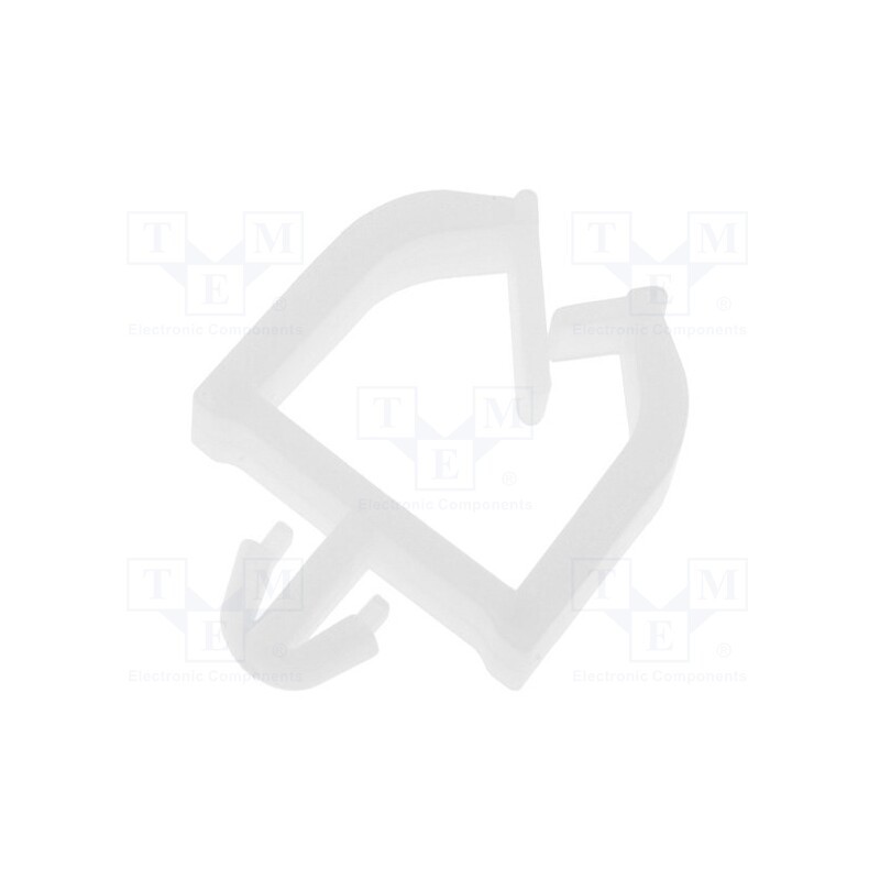 50 pcs : FIX-MWS-6 - Snap handle, polyamide, Int.width: 8.8mm, natural, UL94V-2