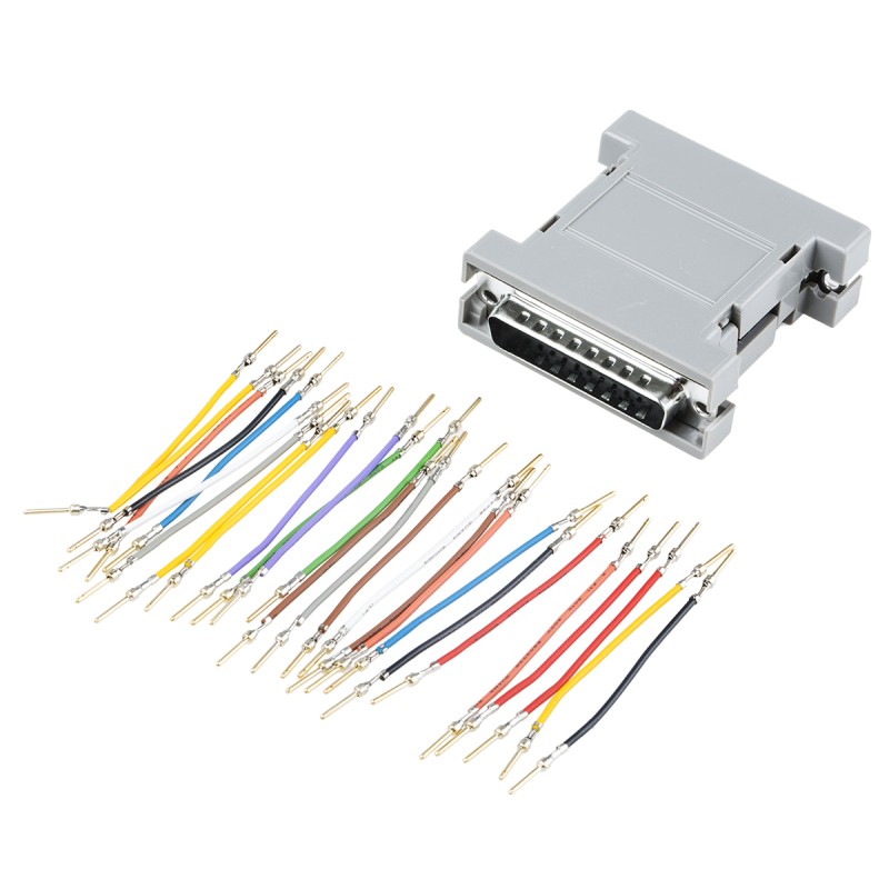 1 pcs - RS PRO D Sub Adapter Male 25 Way D-Sub to Male 25 Way D-Sub