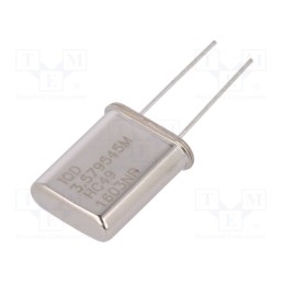 10 pcs : LFXTAL003056BULK - Resonator: quartz, 3.579545MHz, ±20ppm, 30pF, THT, HC49