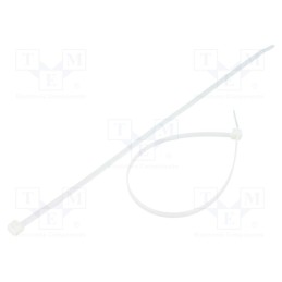 200 pcs : FIX-S-4.8X280T/N - Cable tie, L: 280mm, W: 4.8mm, polyamide, 333N, natural, Ømax: 76mm
