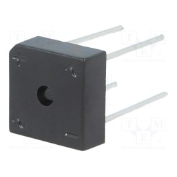 10 pcs : GBPC1004 - Bridge rectifier: single-phase, Urmax: 400V, If: 10A, Ifsm: 175A
