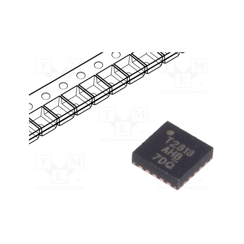 10 pcs : ATTINY2313A-MMH - IC: AVR microcontroller, VQFN20, 1.8÷5.5VDC, Ext.inter: 18, Cmp: 1