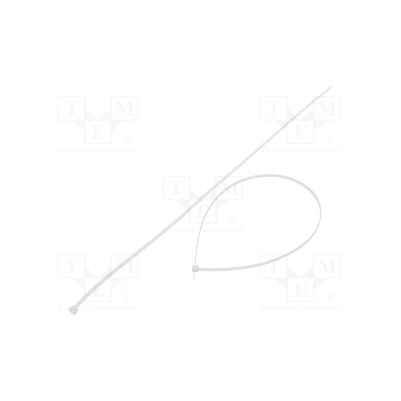 200 pcs : FIX-S-4.8X550/N - Cable tie, L: 550mm, W: 4.8mm, polyamide, 222N, natural, Ømax: 163mm