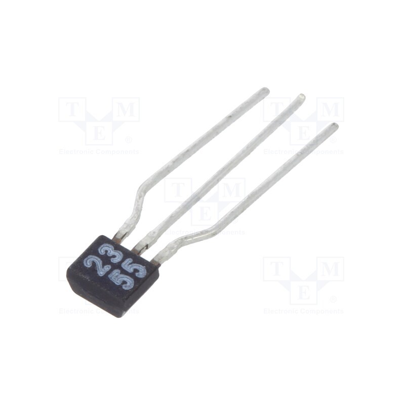 10 pcs : NTE2355 - Transistor: NPN, bipolar, BRT, 50V, 0.1A, 0.3W, TO92, R1: 10kΩ