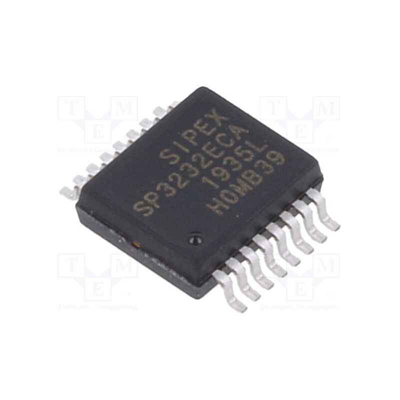 10 pcs : SP3232ECA-L - IC: interface, transceiver, full duplex,RS232, 235kbps, SSOP16