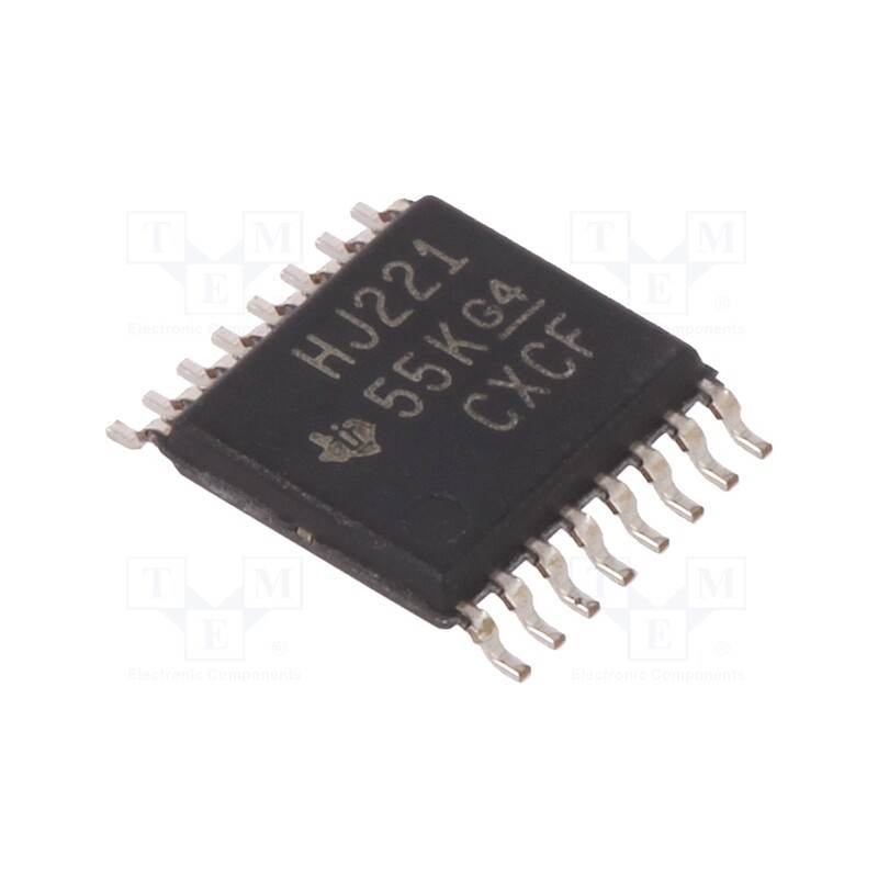 10 pcs : CD74HC221PW - IC: digital, monostable,multivibrator,resettable, Ch: 2, 2÷6VDC