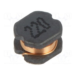 10 pcs : TCK-130 - Inductor: wire, SMD, 22uH, 55mΩ, -40÷125°C, ±15%, 3x3.5x2mm, 580mA