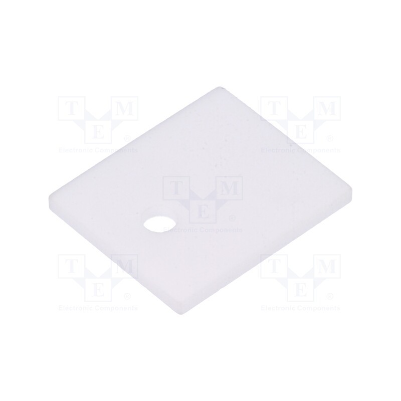 10 pcs : AOS 3 P SL - Heat transfer pad: ceramic, TO3P, L: 17.5mm, W: 20.5mm, Thk: 1.5mm