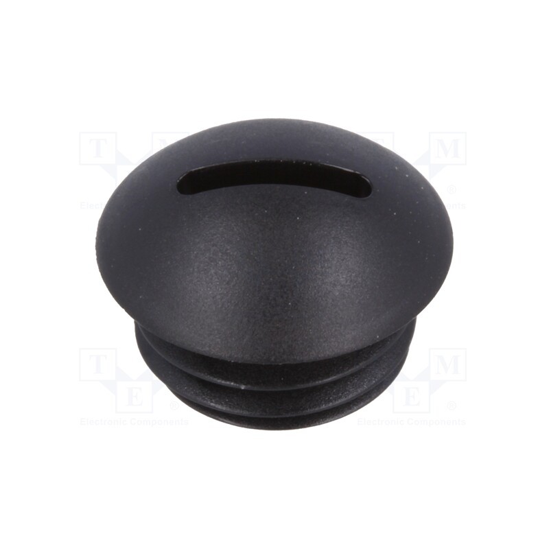 20 pcs : FIX-SPMA-12B - Stopper, M12, 1.5, polyamide, black, 6mm