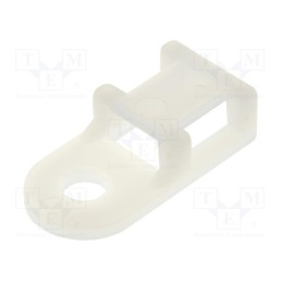 50 pcs : FIX-TH-3 - Holder, screw, polyamide, natural, Tie width: 5.5mm, Ht: 4.8mm