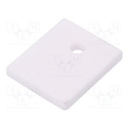 10 pcs : AOS 218 247 - Heat transfer pad: ceramic, TO218,TO247, L: 21mm, W: 25mm, Thk: 3mm