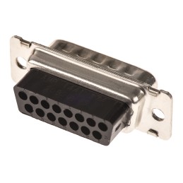 1 pcs - TE Connectivity Amplimite HDP-20 15 Way Cable Mount D-sub Connector Plug