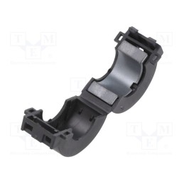 10 pcs : 443806406 - Core: ferrite, 43Ω, A: 34.3mm, B: 15.5mm, C: 21.2mm, D: 15mm