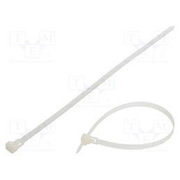 200 pcs : FIX-TR-7.6X300/N - Cable tie, multi use, L: 300mm, W: 7.6mm, polyamide, 222N, natural