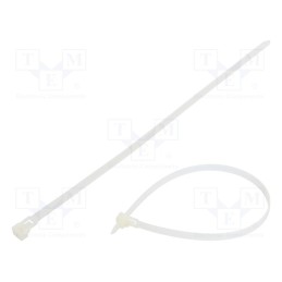 200 pcs : FIX-TR-7.6X350/N - Cable tie, multi use, L: 350mm, W: 7.6mm, polyamide, 222N, natural