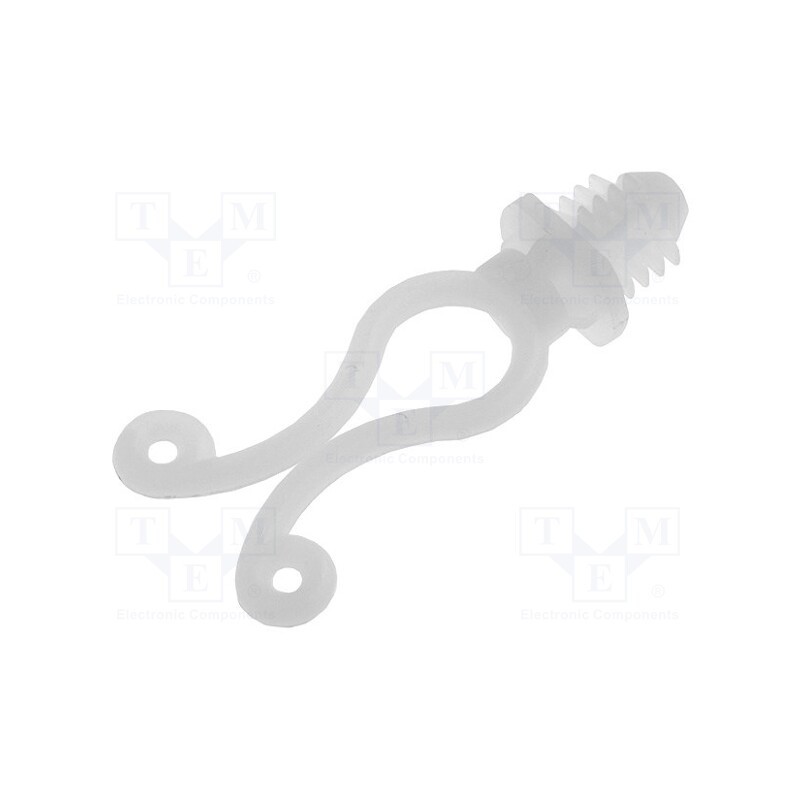 50 pcs : FIX-WTL-764 - Cable clips, ØBundle : 7.6÷10.2mm, polyamide, natural