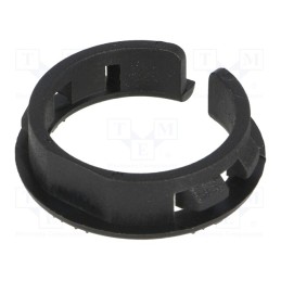 50 pcs : NB-22 - Grommet, polyamide, black, max.1.6mm