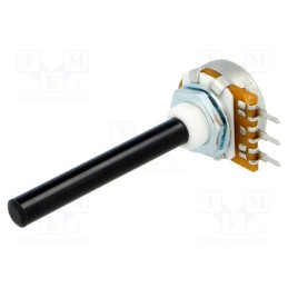 10 pcs : - Potentiometer: shaft, single turn, 1kΩ, ±20%, 0.4W, linear, 6mm, THT