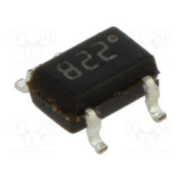 10 pcs : LM94022BIMG/NOPB - IC: temperature sensor, -50÷150°C, SC70-5, SMD, Accur: ±2,7°C