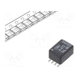 10 pcs : CMJ-4-472 - Inductor: wire, SMD, 200mA, 860mΩ, Induct.of indiv.wind: 4700uH