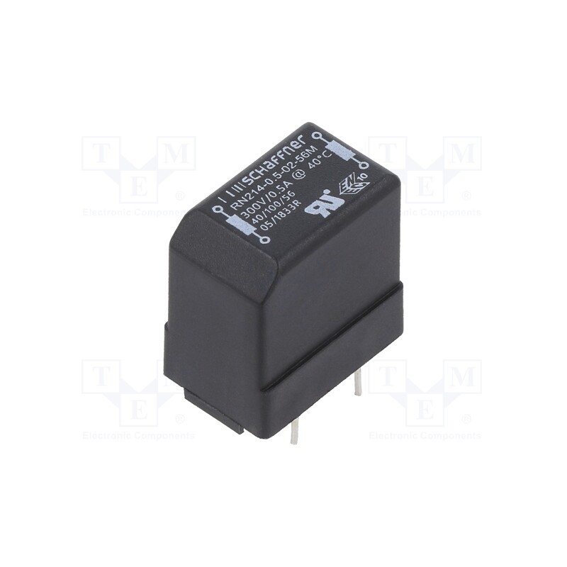 10 pcs : RN214-0.5-02-56M - Inductor: wire with current compensation, THT, 56mH, 500mA