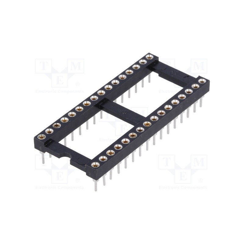 10 pcs : DS1001-01-32BT1WSF6S-JKB - Socket: integrated circuits, DIP32, Pitch: 2.54mm, precision, THT