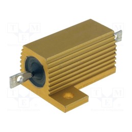 10 pcs : HS25 1K J - Resistor: wire-wound, with heatsink, screw, 1kΩ, 25W, ±5%