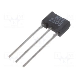 10 pcs : NTE2505 - Transistor: NPN, bipolar, 25V, 2A, 1W