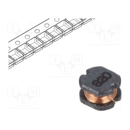 10 pcs : TCK-148 - Inductor: wire, SMD, 82uH, 2.8Ω, -40÷125°C, ±20%, 3.1x3.5x2.1mm
