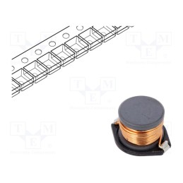 10 pcs : PISTHV-151M-04 - Inductor: ferrite, SMD, 150uH, 2.87A, 200mΩ, ±20%, 18.7x15.2x12mm
