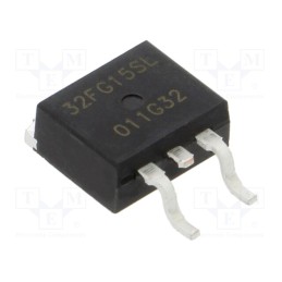 10 pcs : P32FG15SL-5071 - Transistor: N-MOSFET, EETMOS3, unipolar, 150V, 32A, Idm: 96A, 100W