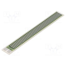 10 pcs : GBR-619-230-60-2 - Resistor: thick film, heating, glued, 881.6Ω, 60W, 76.2x9.53x1mm