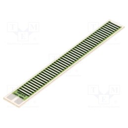10 pcs : GBR-619-230-100-2 - Resistor: thick film, heating, glued, 529Ω, 100W, 76.2x9.53x1mm
