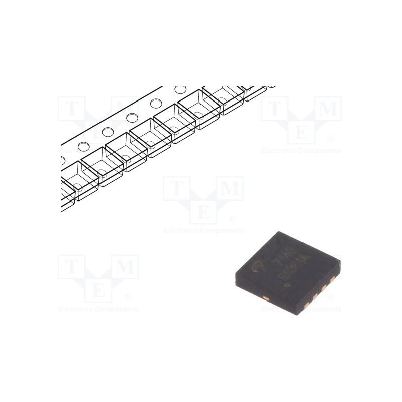 10 pcs : AON7140 - Transistor: N-MOSFET, unipolar, 40V, 50A, 18.5W, DFN3.3x3.3