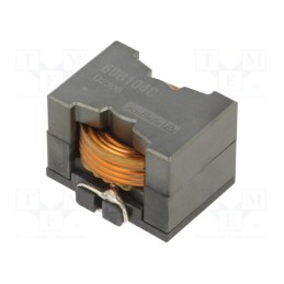 10 pcs : 60B104C - Inductor: wire, SMD, 100uH, 7500mA, 0.025Ω, ±15%, 27x19.5x20mm