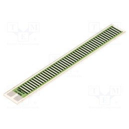 10 pcs : GBR-619-12-60-2 - Resistor: thick film, heating, glued, 2.4Ω, 60W, 76.2x9.53x1mm