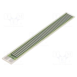 10 pcs : GBR-619-12-40-2 - Resistor: thick film, heating, glued, 3.6Ω, 40W, 76.2x9.53x1mm