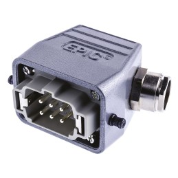 1 pcs - Epic Contact Plug Kit, 6 Way, 16A, Male, H-BE, 440 V