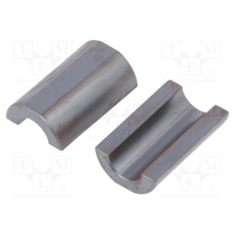 10 pcs : RRC-17-9-28 - Ferrite: two-piece, on round cable, Ø: 9mm, 96Ω, A: 17.5mm, B: 28.5mm