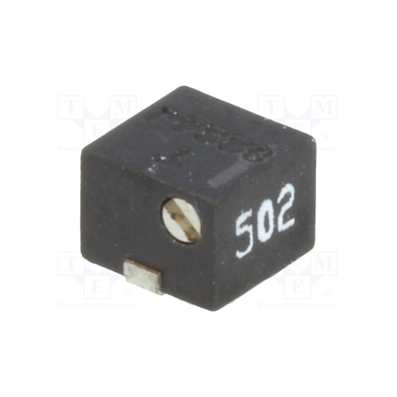 10 pcs : 1801JSMD-5K - Potentiometer: mounting, horizontal,multiturn, 5kΩ, 250mW, SMD