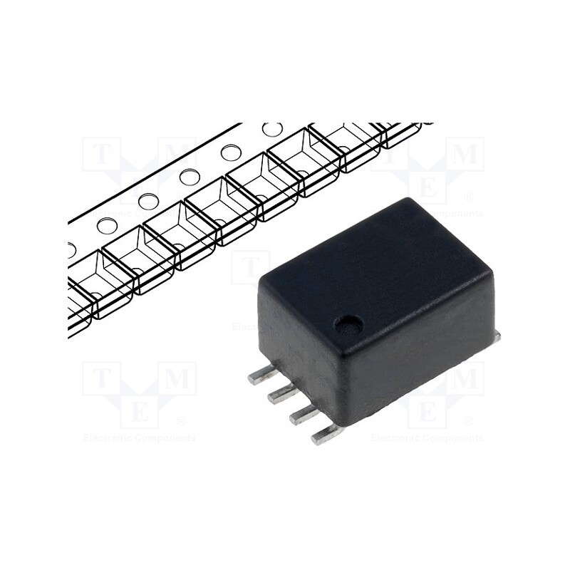 10 pcs : CMJ-4-101 - Inductor: wire, SMD, 500mA, 330mΩ, Induct.of indiv.wind: 100uH