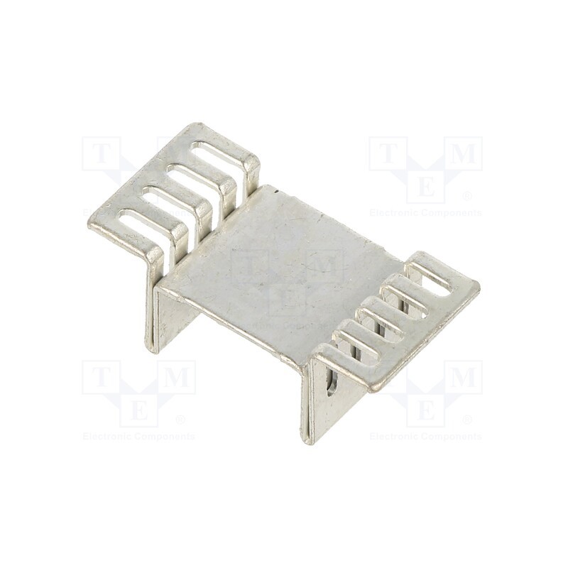 10 pcs : ATS-PCB1073 - Heatsink: extruded, U, TO263, silver, L: 12.7mm, W: 26.2mm, H: 10.2mm