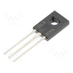 10 pcs : 2N5191G - Transistor: NPN, bipolar, 60V, 1A, 40W, TO225