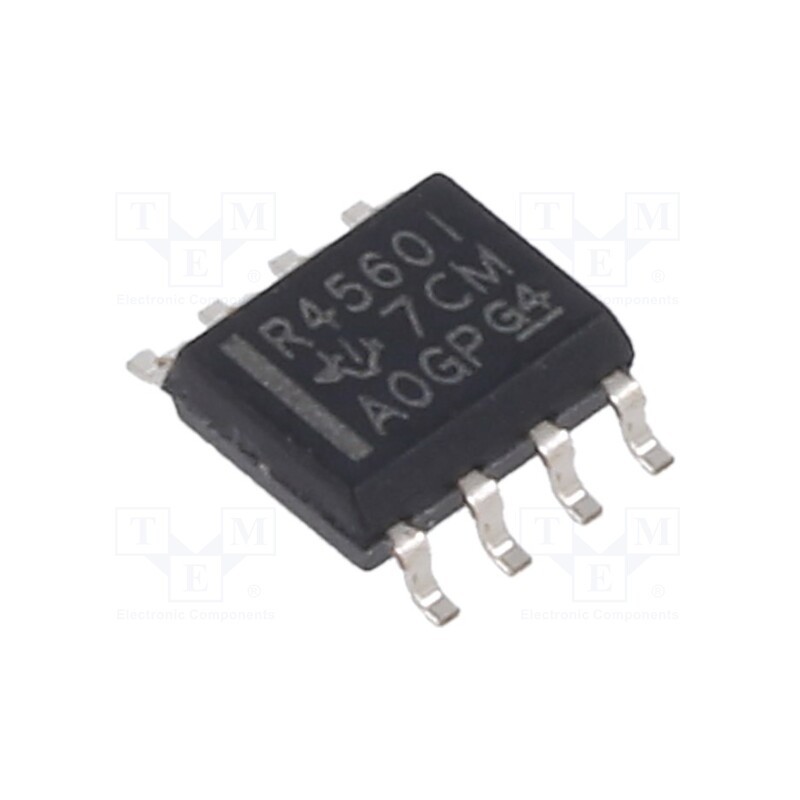 10 pcs : RC4560ID - IC: operational amplifier, 15MHz, Ch: 2, SO8, ±2÷16VDC,